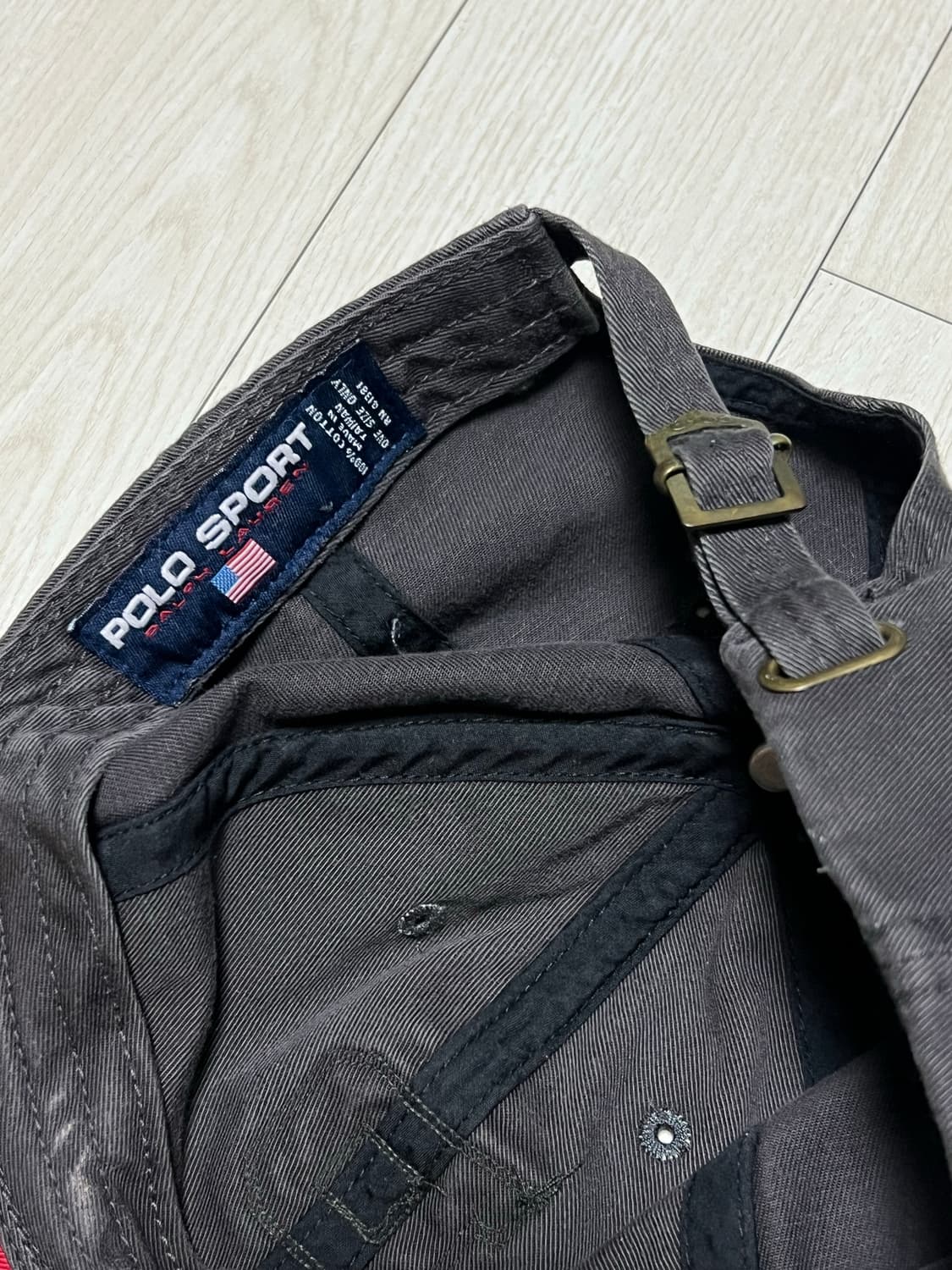 90s폴로스포츠 P윙 볼캡 상품이미지6