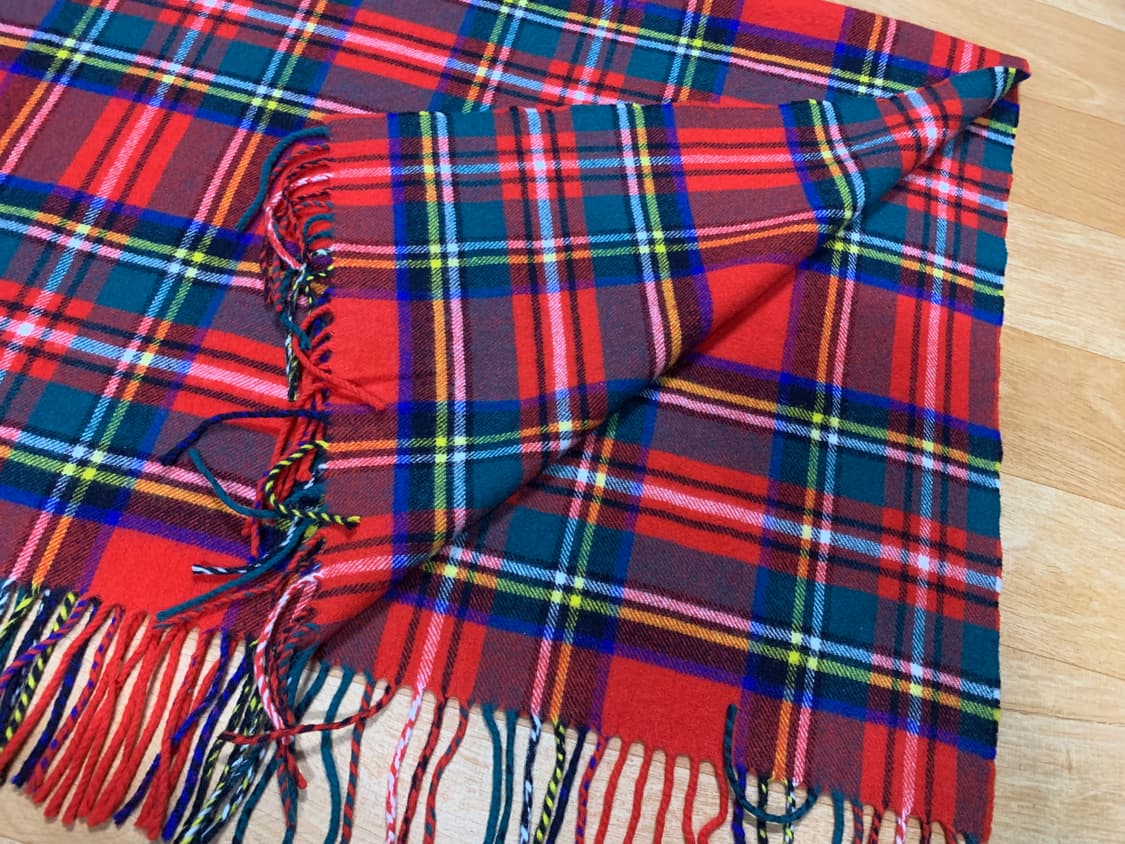 ROYAL SCOT-로얄 스콧 (울/UK 메이드)타탄 체크 블랑킷 상품이미지4