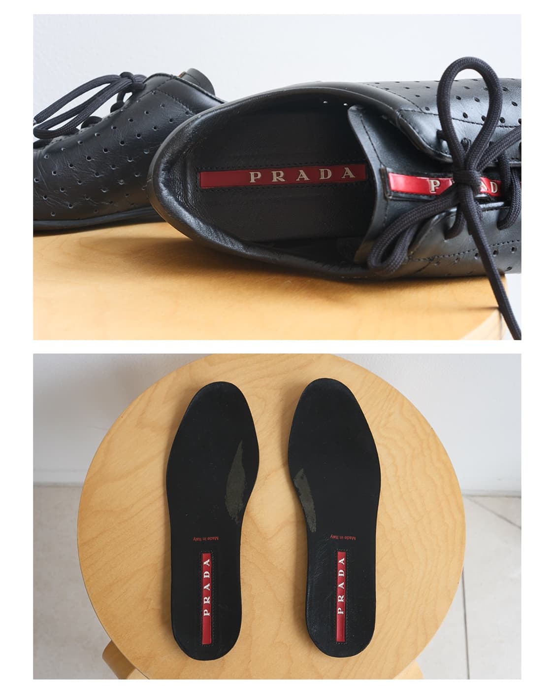 Prada perforated leather shoes 상품이미지8