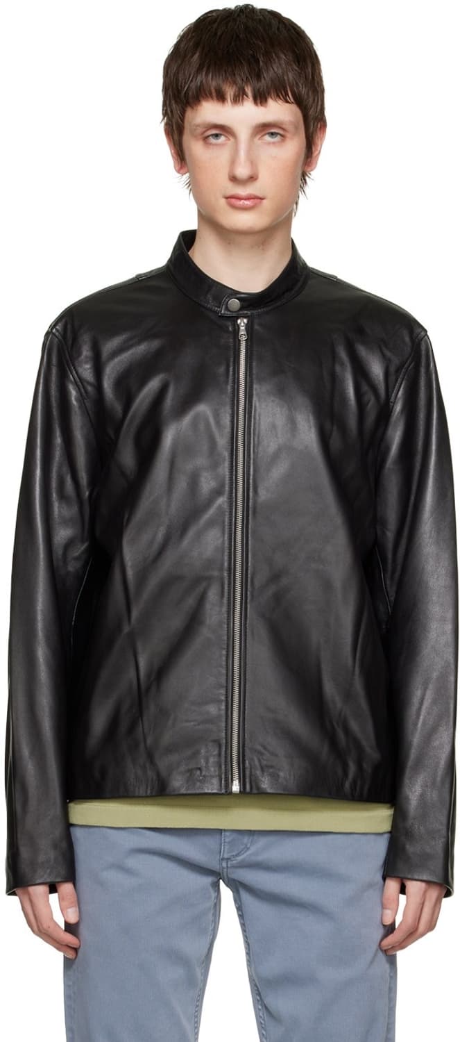 랙앤본 아카이브 카페레이서 라이더 가죽자켓 cafe racer 상품이미지4