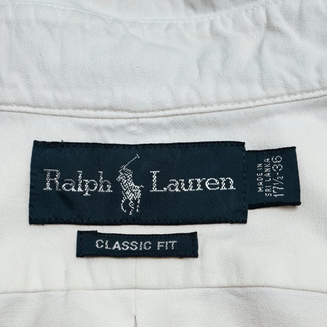[XL] 폴로 랄프로렌 화이트 옥스포드 셔츠 상품이미지5