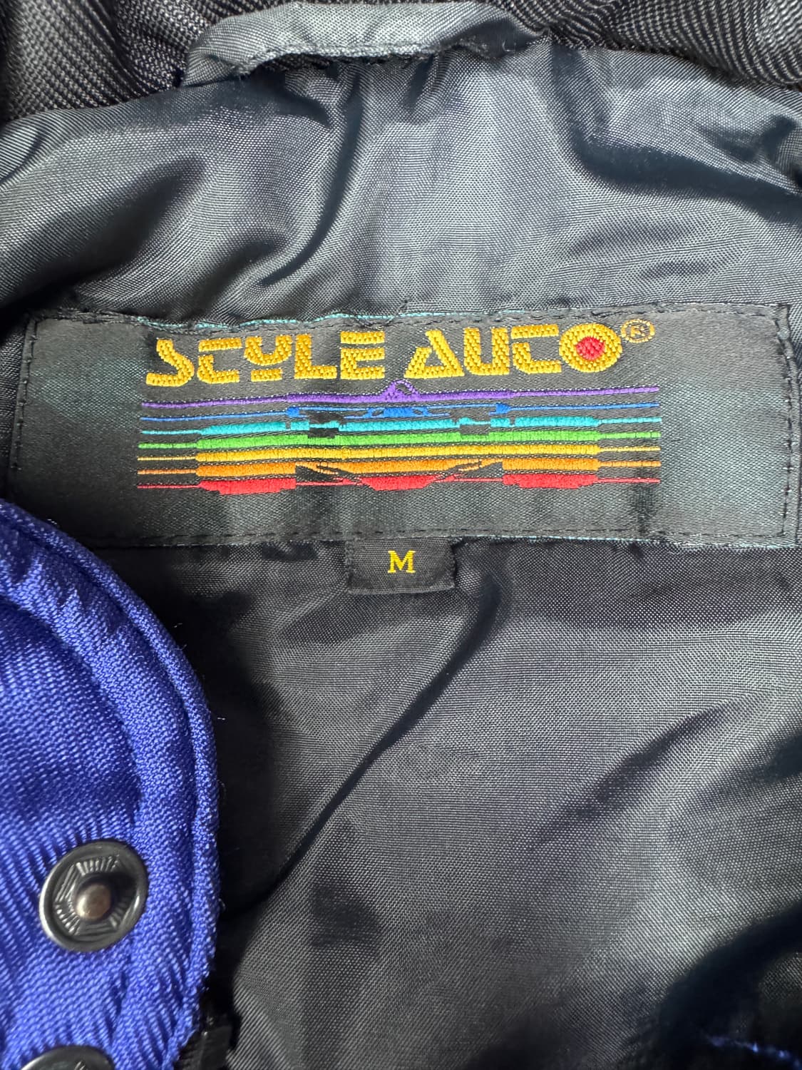 빈티지 90s 오토레이싱팀 재규어 봄버 자켓 M 상품이미지4