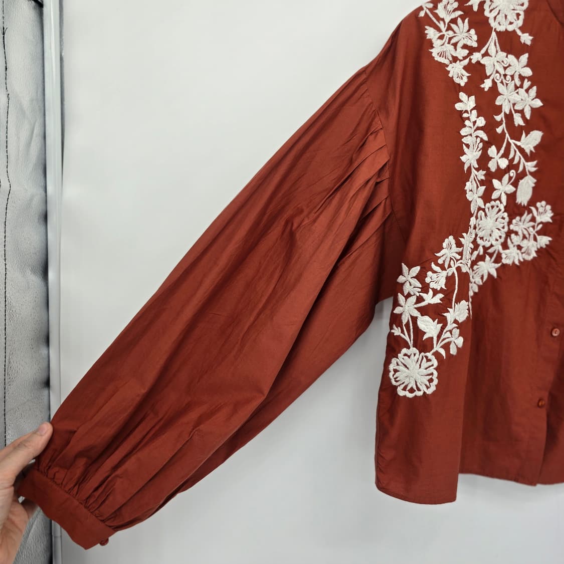 ZARA 자수 블라우스 (보헤미안 무드) 상품이미지2