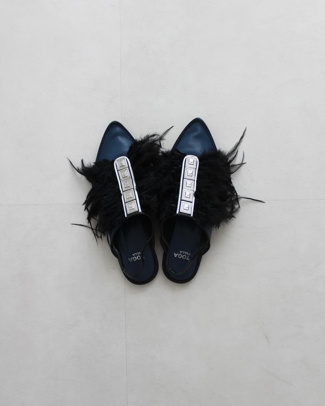 Toga pulla feather sling back shoes 상품이미지1