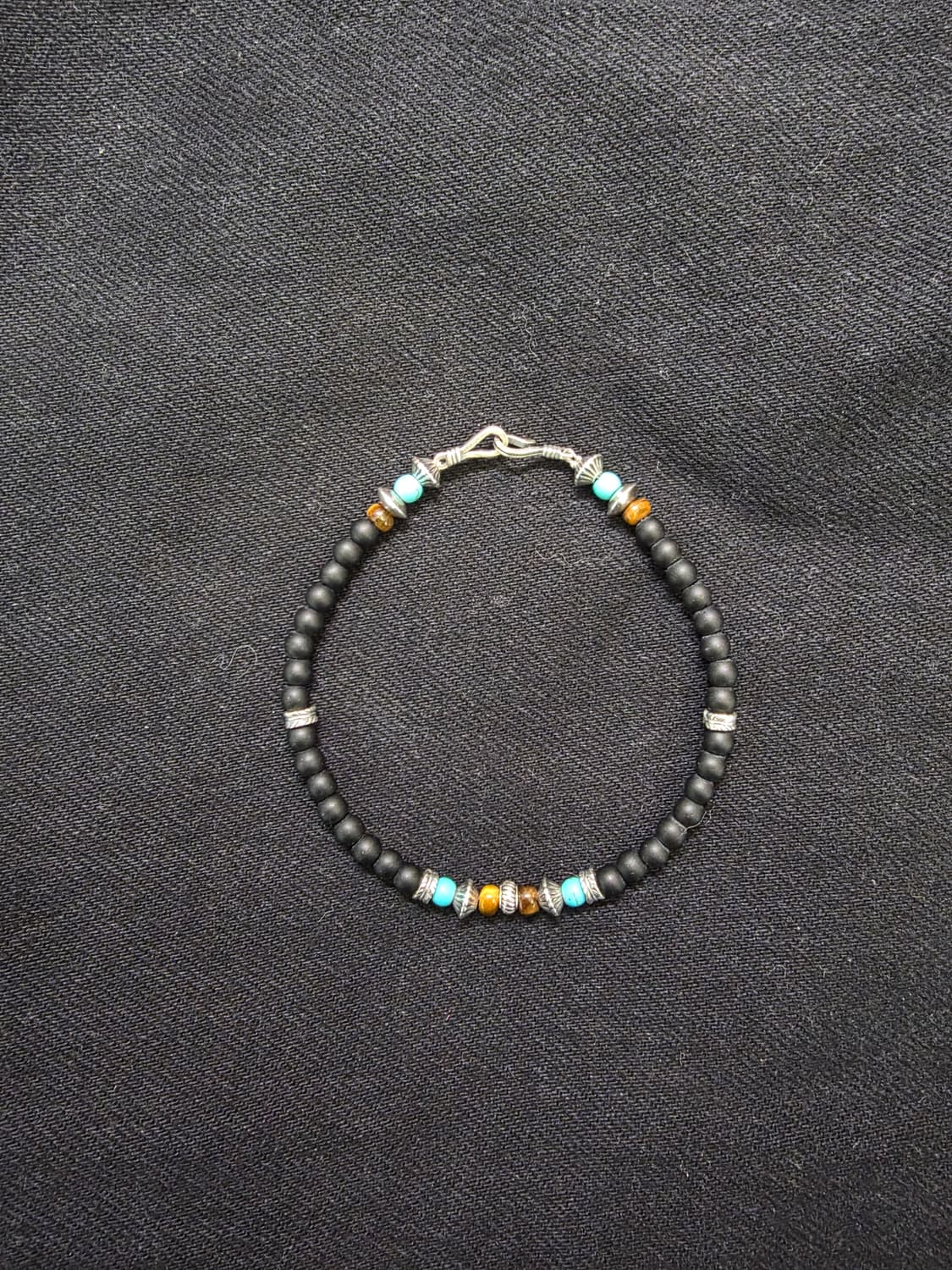 3Cross  silver925 onxys bracelet 상품이미지4