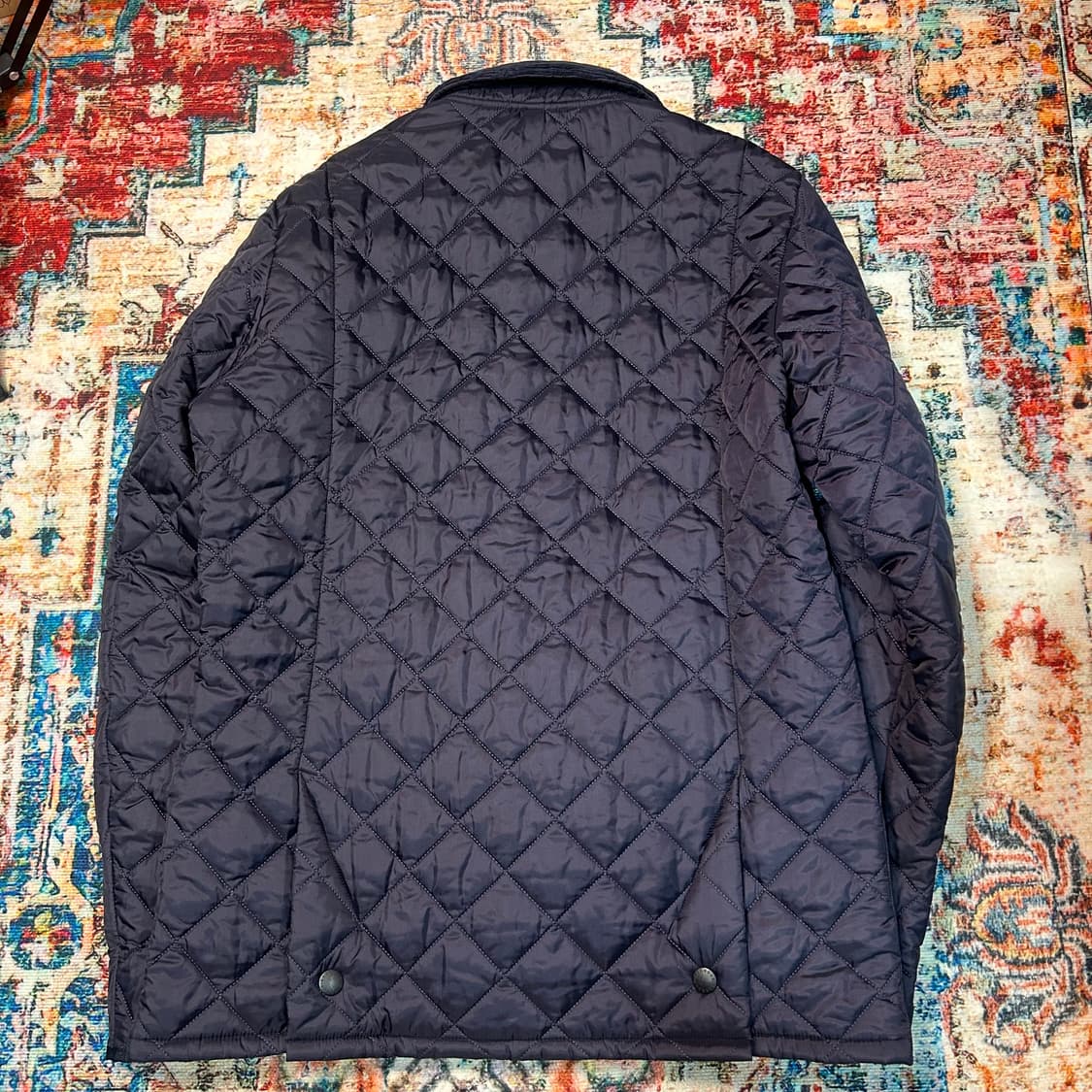 [XL] 바버 18FW 네이비 퀄팅자켓 상품이미지2