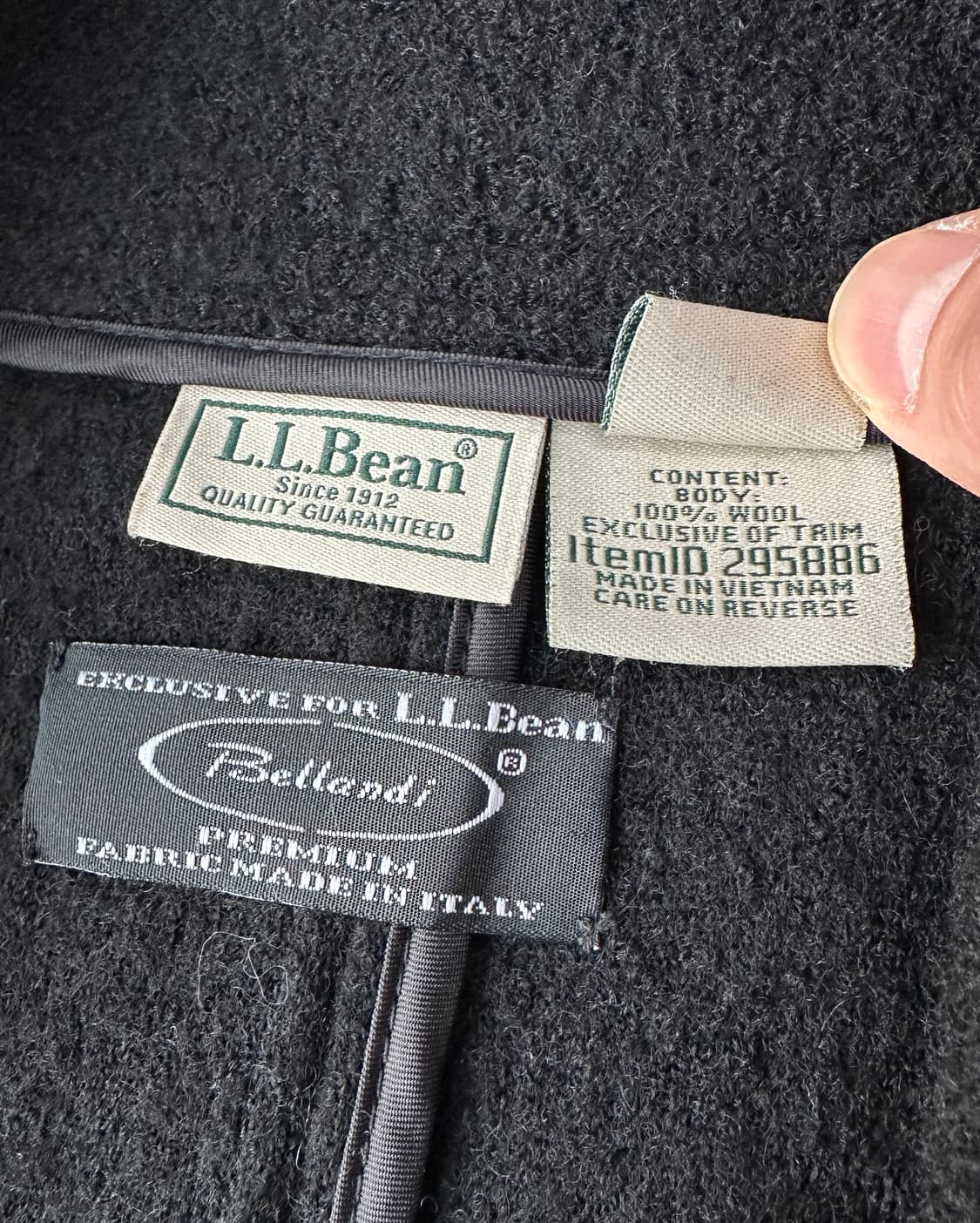 엘엘빈 벨란디 울 코트 S 상품이미지5