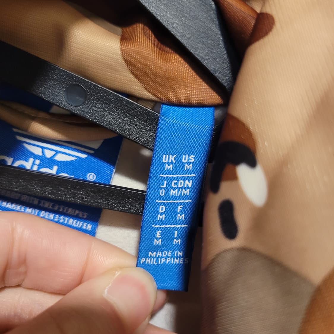 아디다스 파이어버드 카모 져지 M 상품이미지5