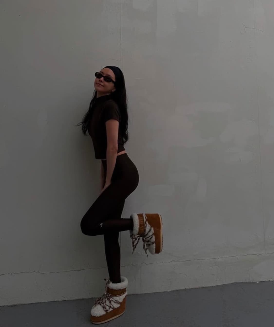 문부츠 로우시어링 오프화이트 컬러 (새상품) 상품이미지2