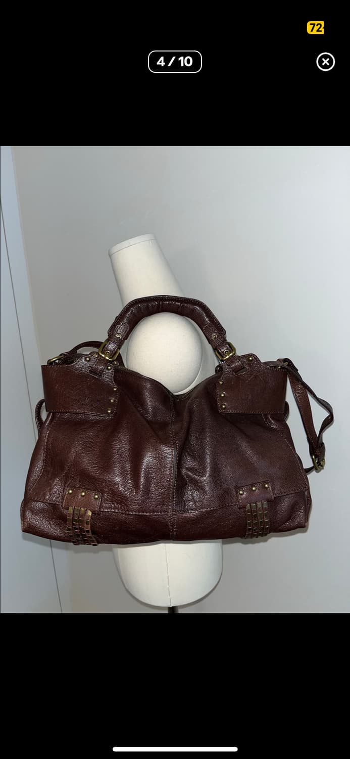 Kooba Red Brown Shoulder Bag  상품이미지4