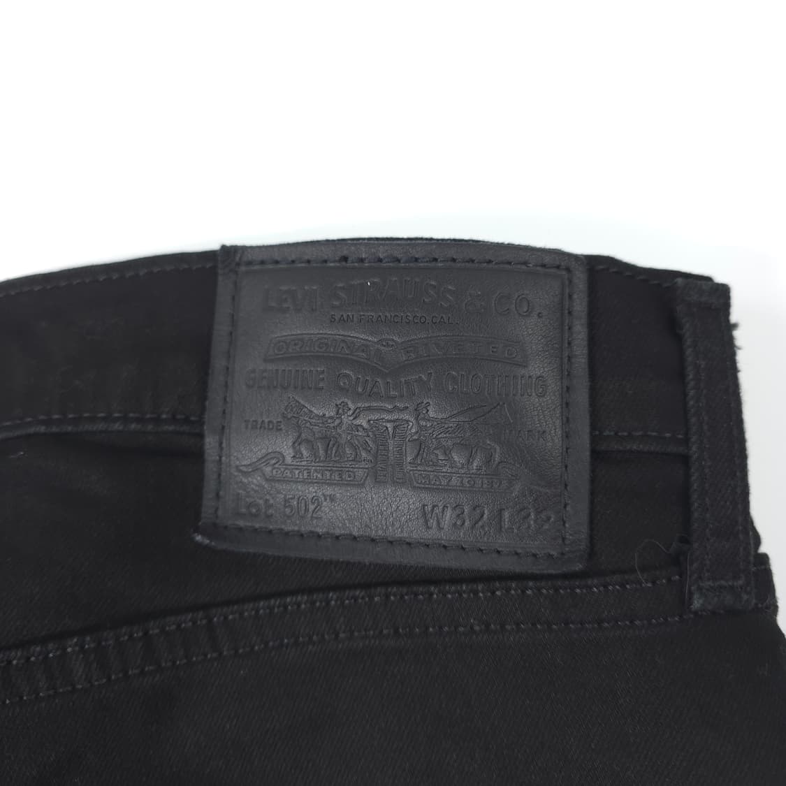 리바이스 502 데님팬츠 블랙 (32) 상품이미지6