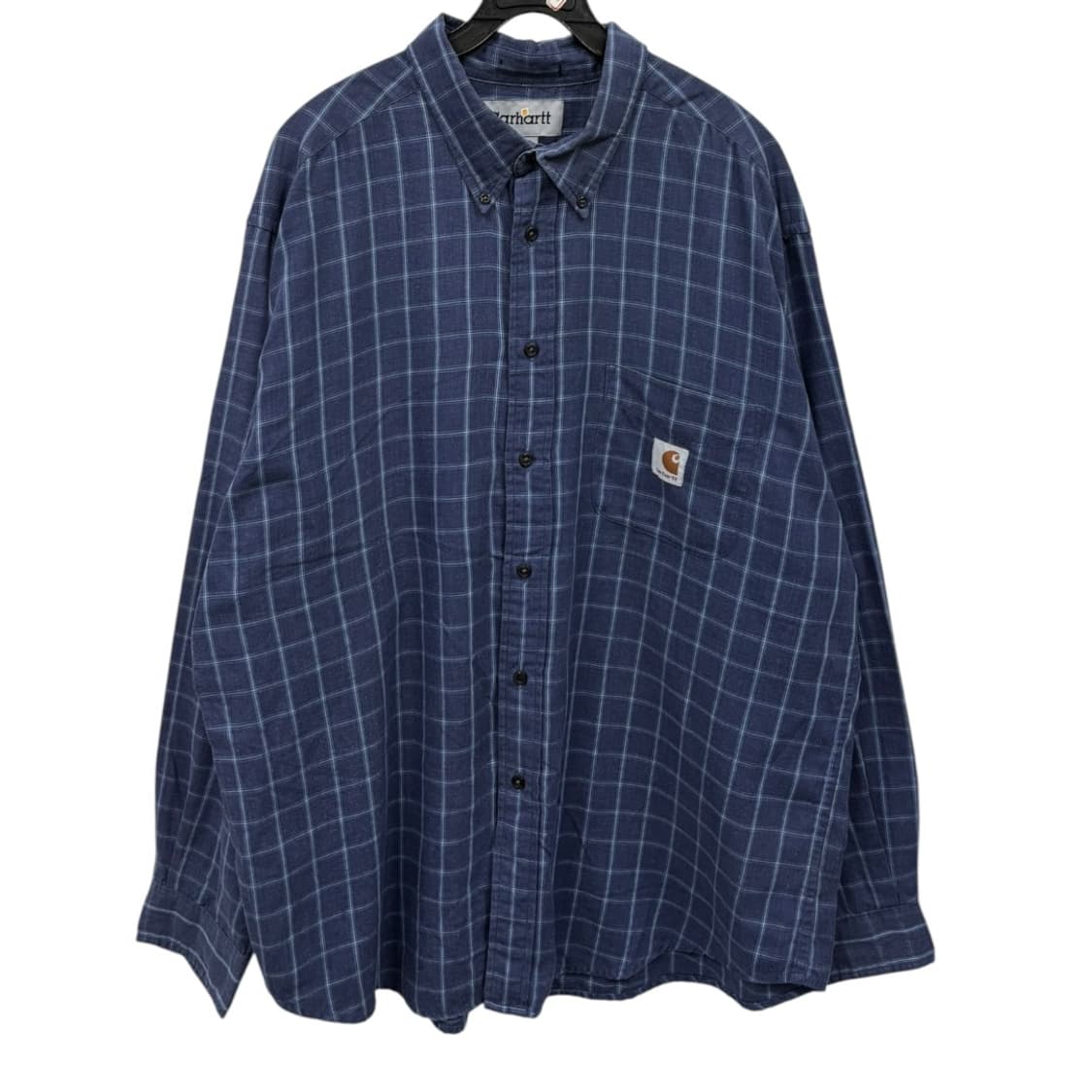 칼하트 체크 긴팔셔츠 상품이미지1