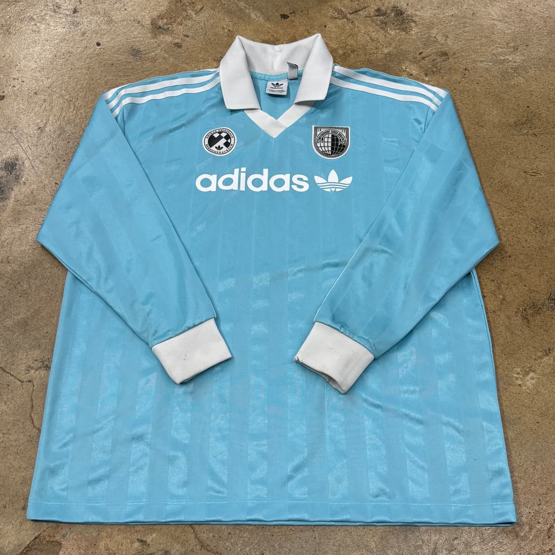 아디다스 하늘 카라 롱슬리브 유니폼  상품이미지2