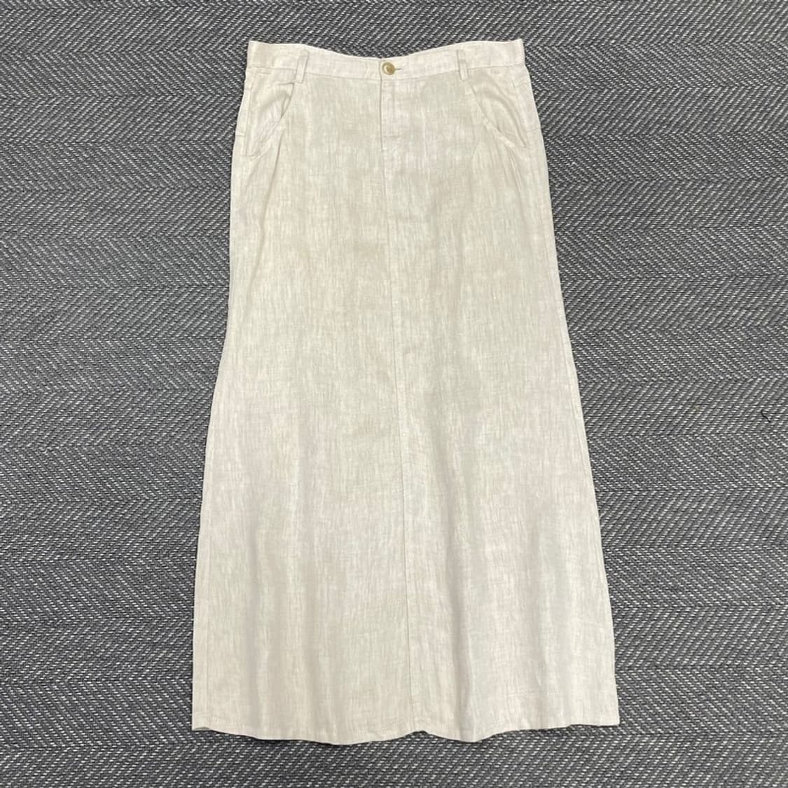 콤사이즘 린넨 롱 스커트 v0234 상품이미지1