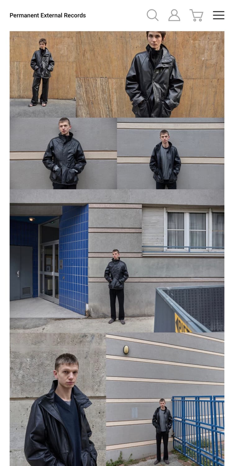 머듈 레더 파카 3  상품이미지2