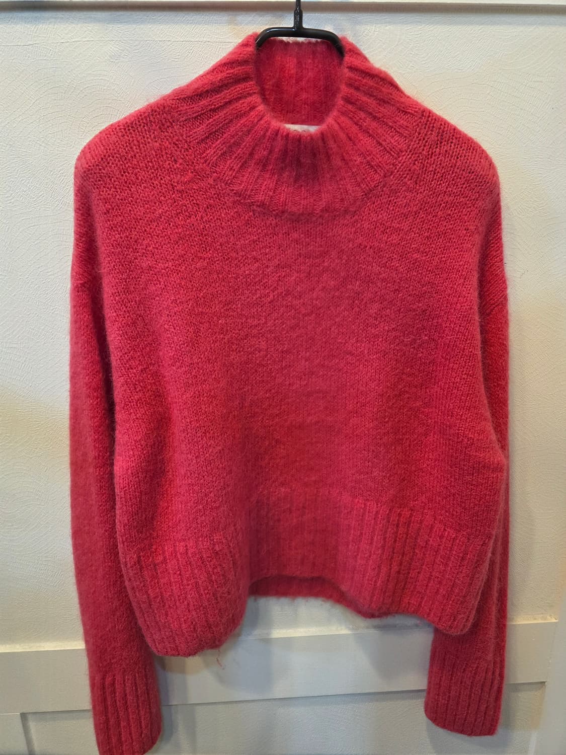 COS 핑크 모헤어 니트 스웨터 상품이미지2