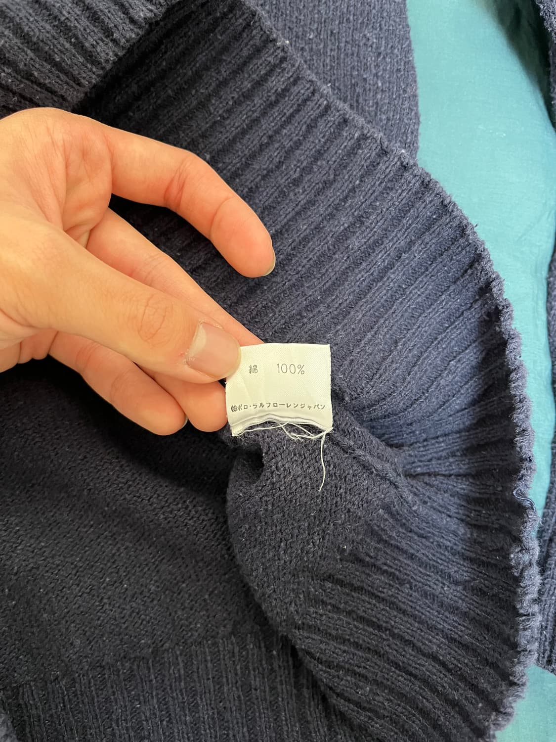 폴로 빈티지 니트 상품이미지5