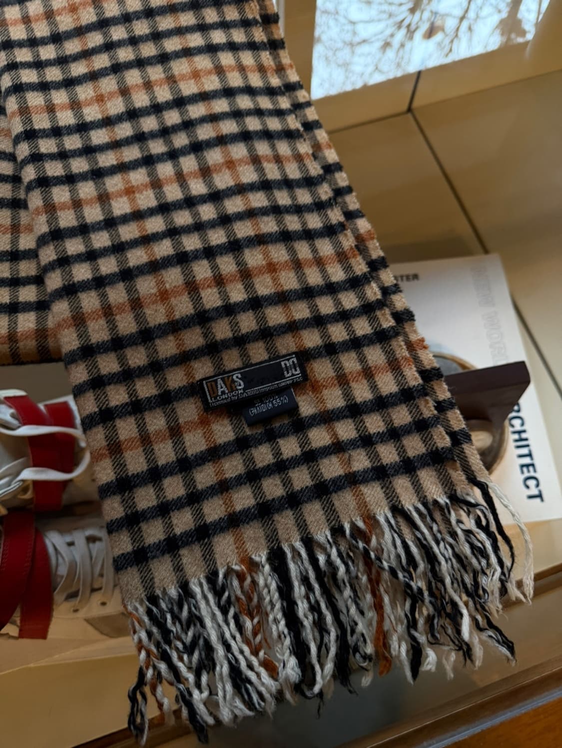 닥스 건클럽 캐시미어 혼방 머플러  상품이미지5