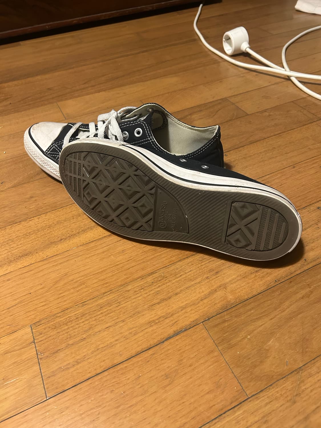 블랙 컨버스 로우탑 290 상품이미지3