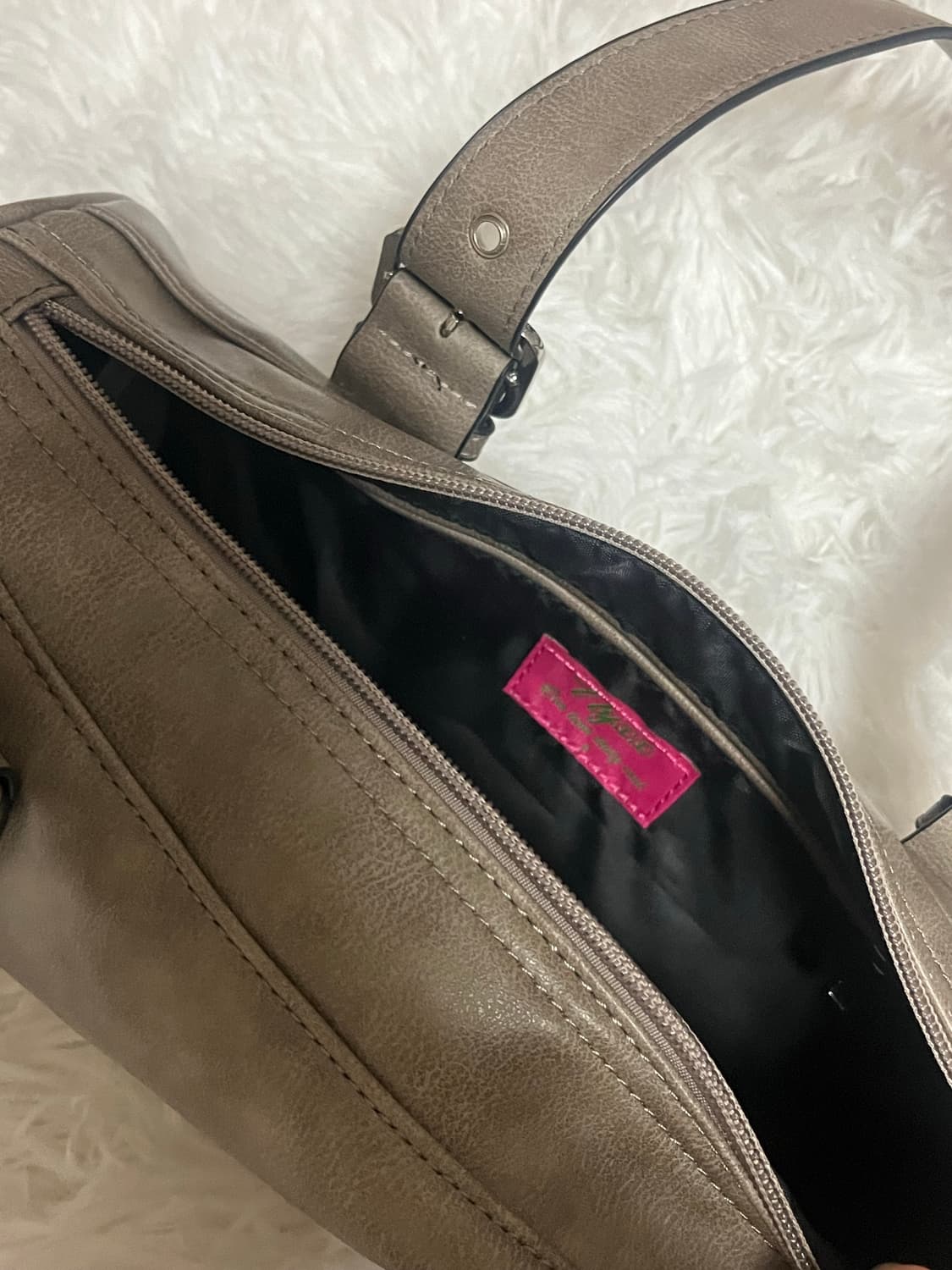 엔와이엑스엑스 P.O.M CIRCULAR BAG PEEL BROWN가방 상품이미지3