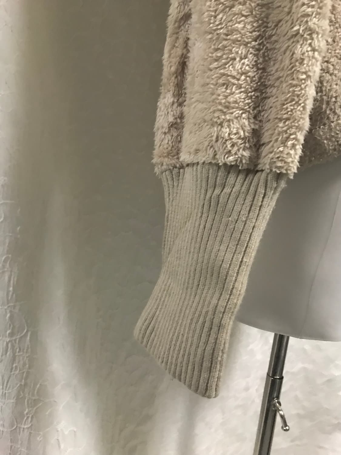 택포•빈티지 heaven and earth 사선 지퍼 하이넥 플리스 집업 상품이미지8