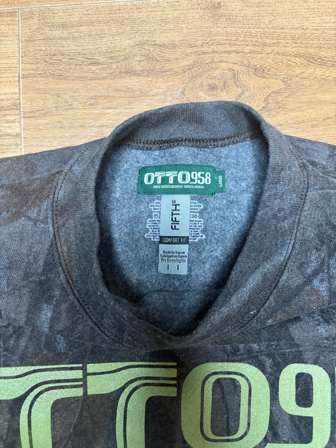 Otto958 리얼트리 스웻 L size 상품이미지2