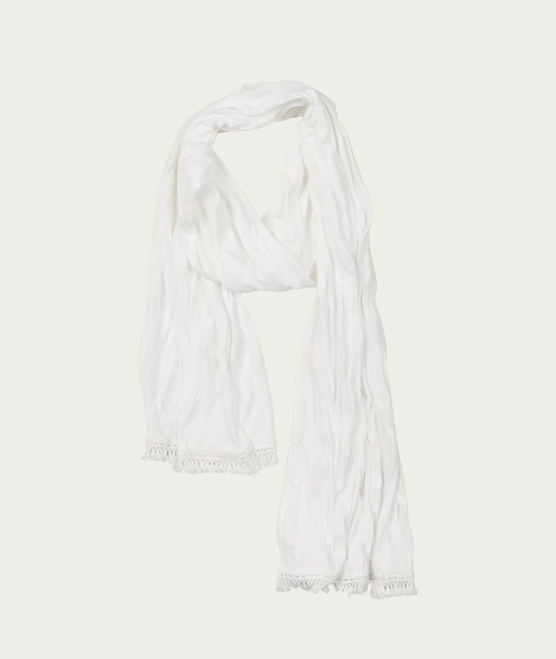 (새상품) 리본빛 Elara Tassel 스카프 아이보리 상품이미지3