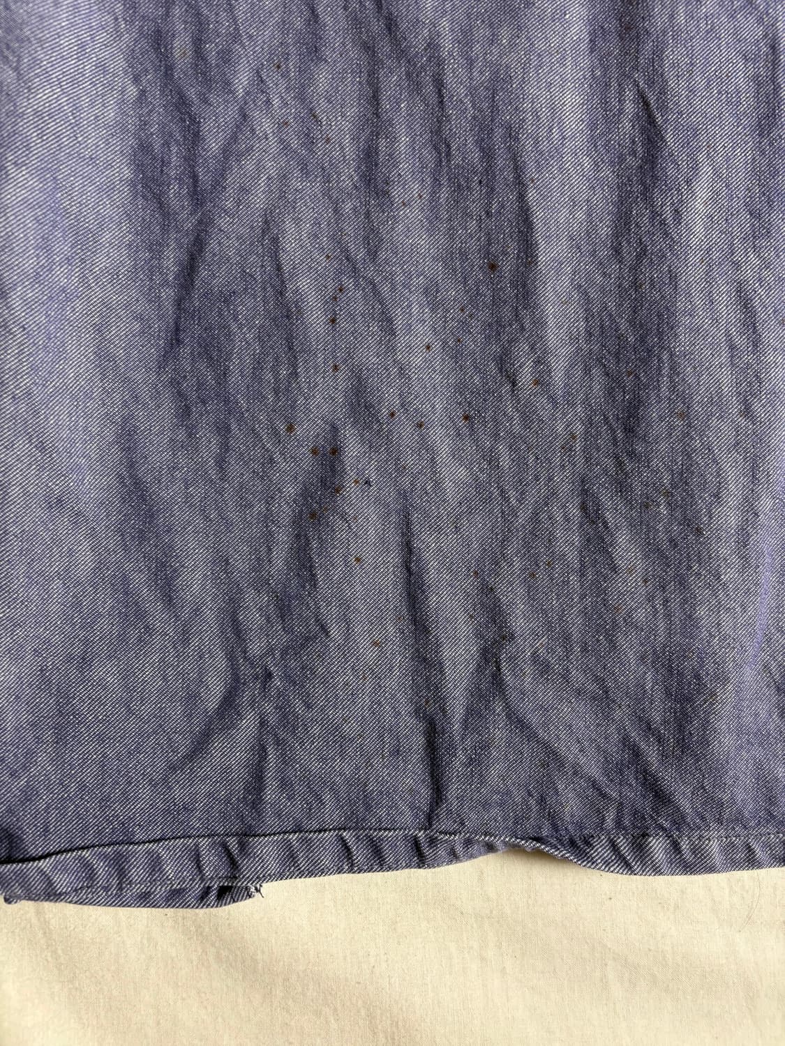 70s 프랑스 해병 데님 워크자켓 S 상품이미지8