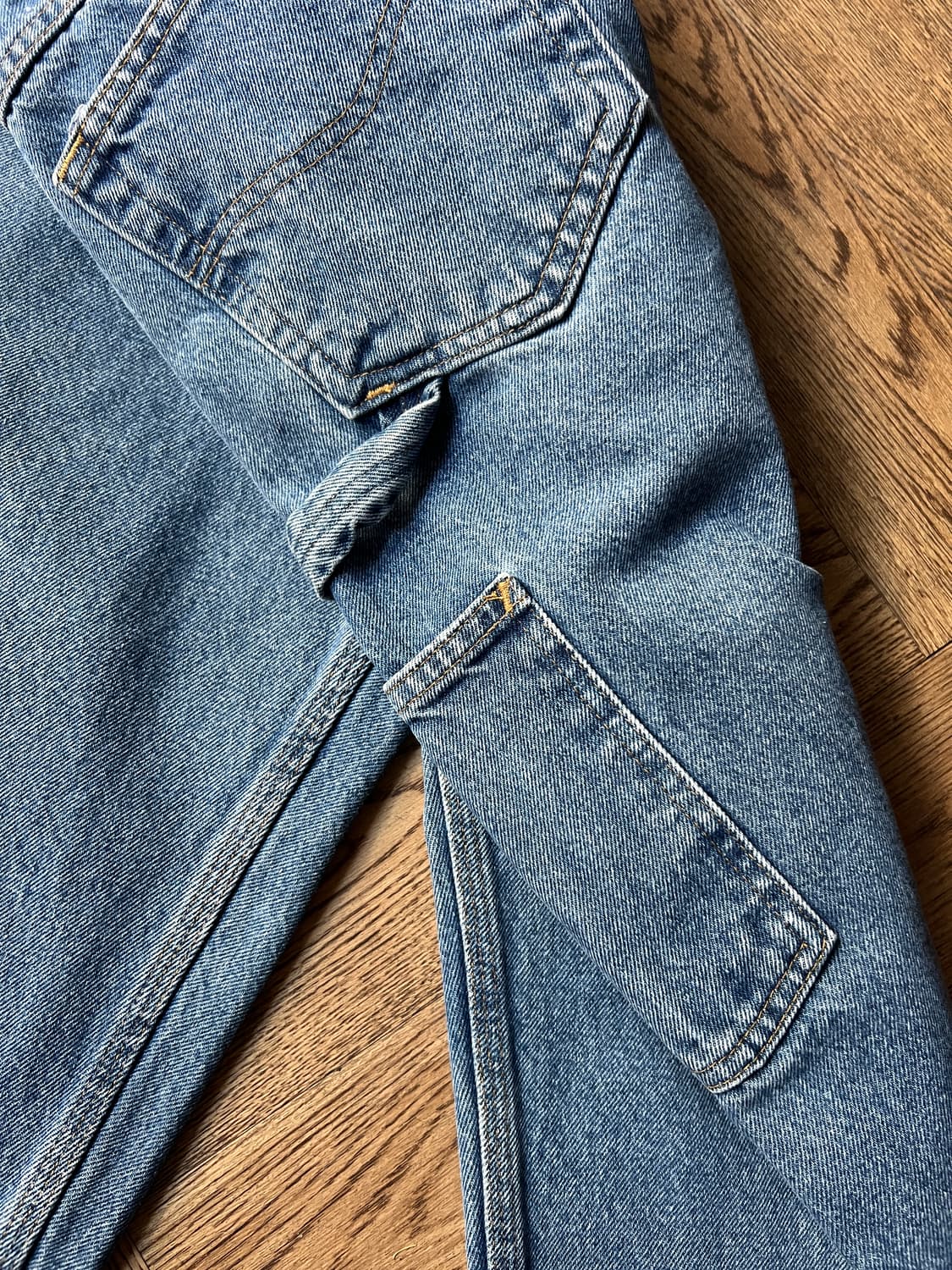 [36]칼하트 USA 미디엄블루 싱글니 카펜터 워크 데님 팬츠 상품이미지6