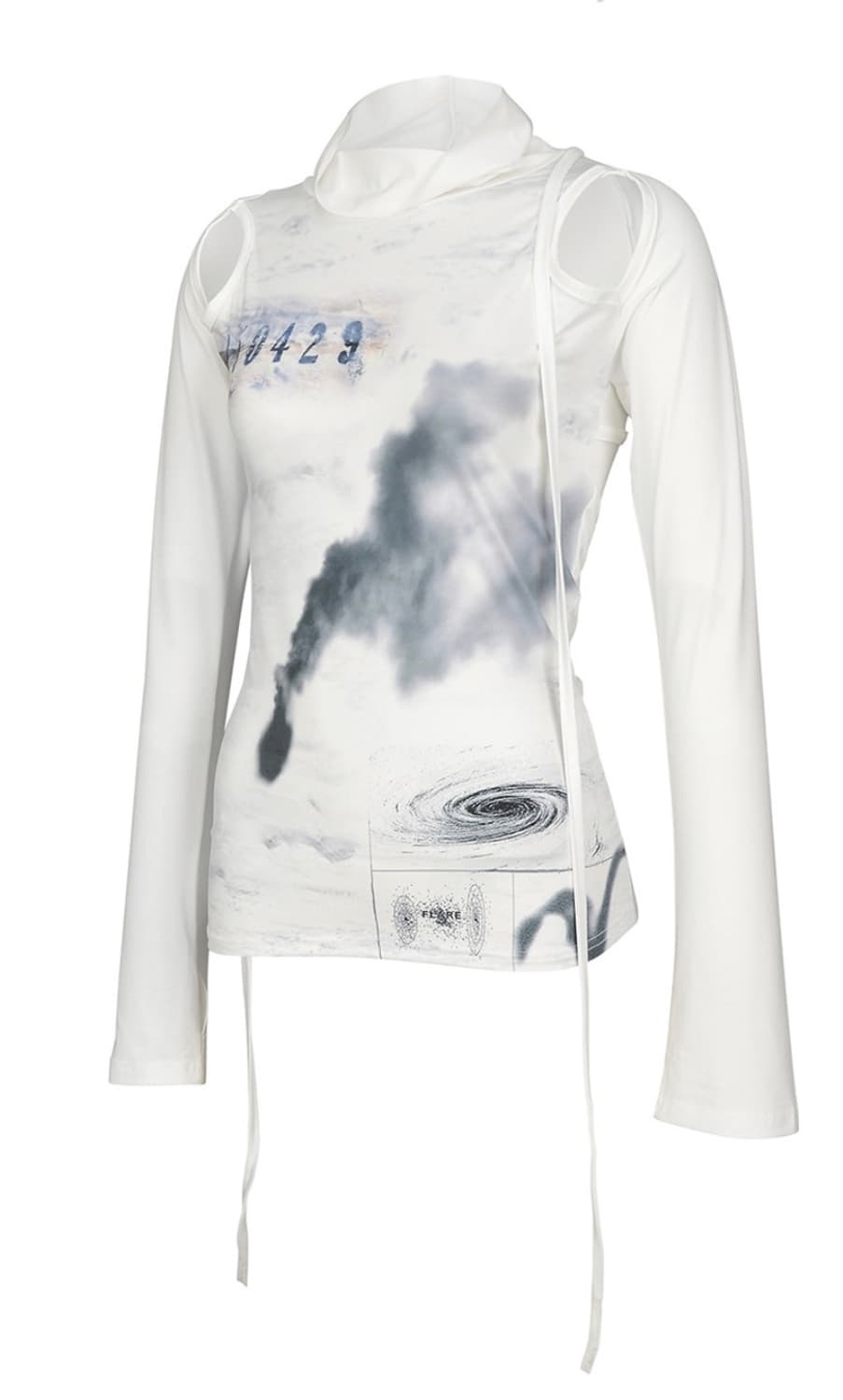 플레어업 Cut-out Turtleneck Long Sleeve 상품이미지3