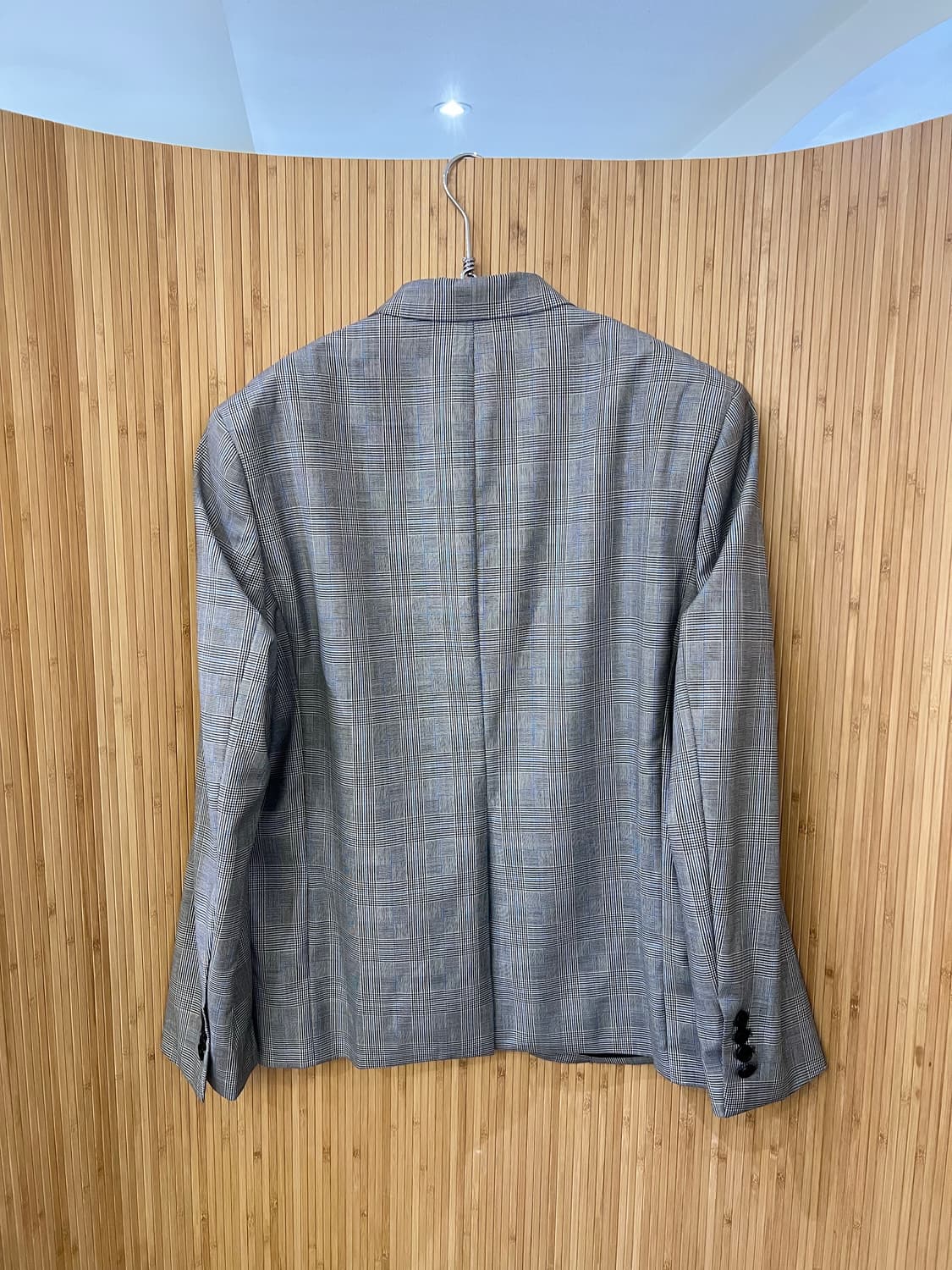 MNGU 체크 패턴 블레이저 자켓 판매 상품이미지5