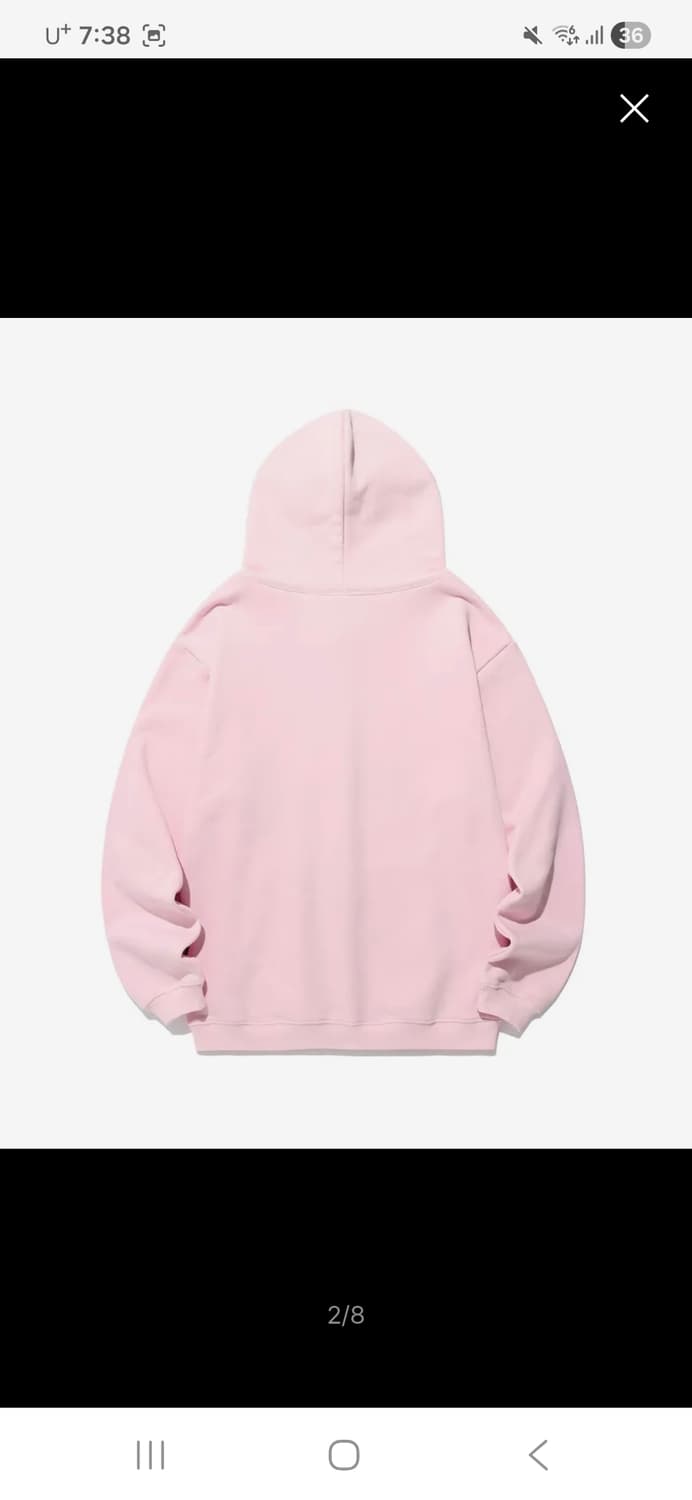 나이스고스트클럽 핑크 후드집업 상품이미지2