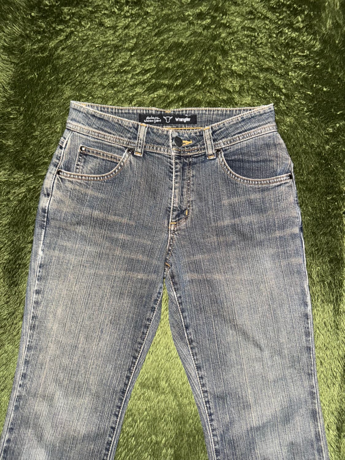 [28] Wrangler 랭글러 재팬 빈티지 워싱 부츠컷 데님 팬츠 상품이미지5