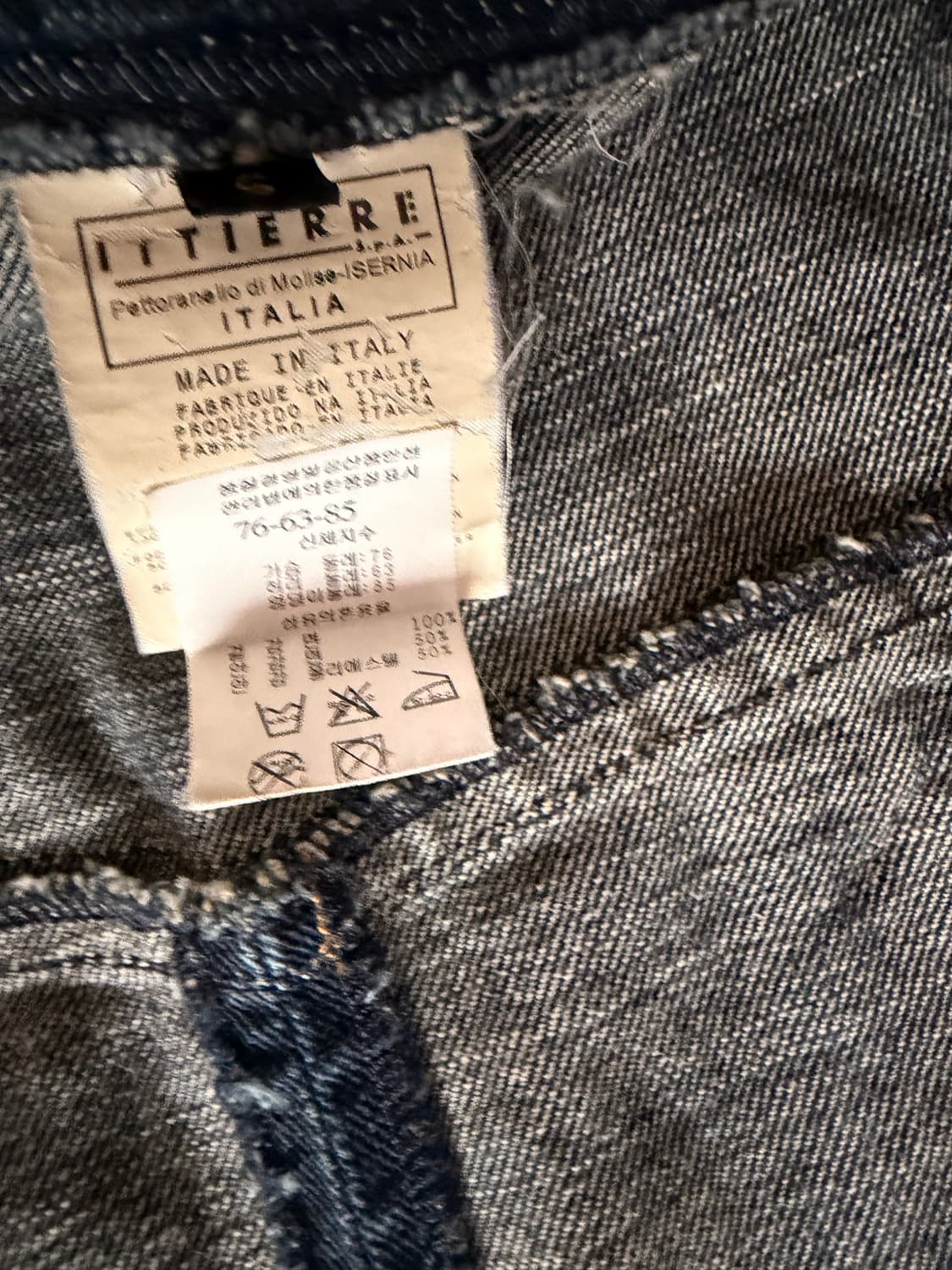 저스트 카발리 데님자켓 상품이미지5