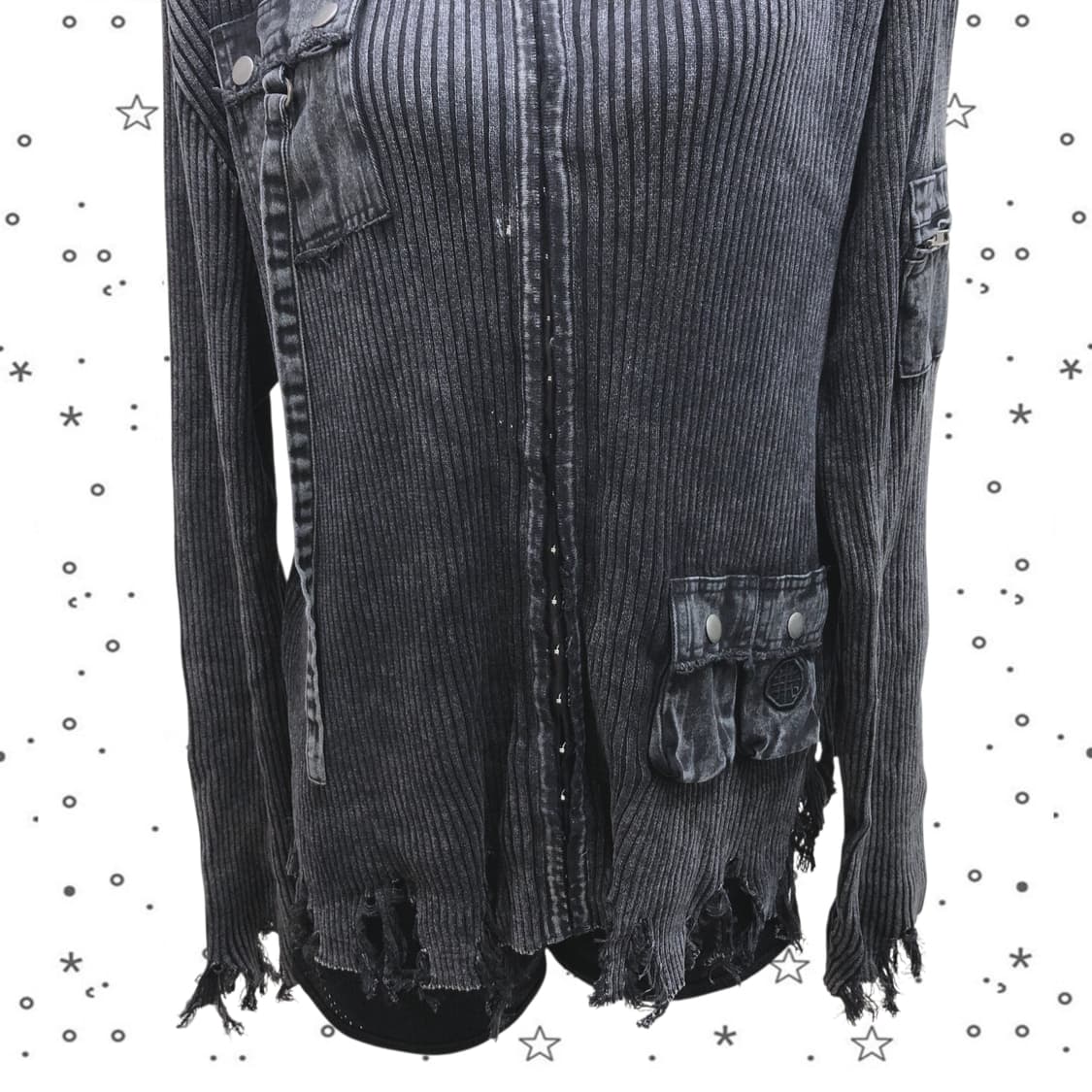 [4] 배드블러드 디스트로이드 러스티 카고 가디건 30 상품이미지3