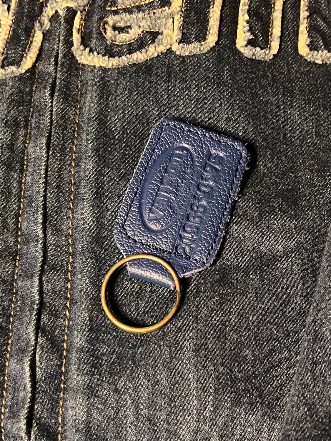 슈프림x밴슨 레더스 코듀라 데님 자켓 블루 L 상품이미지3