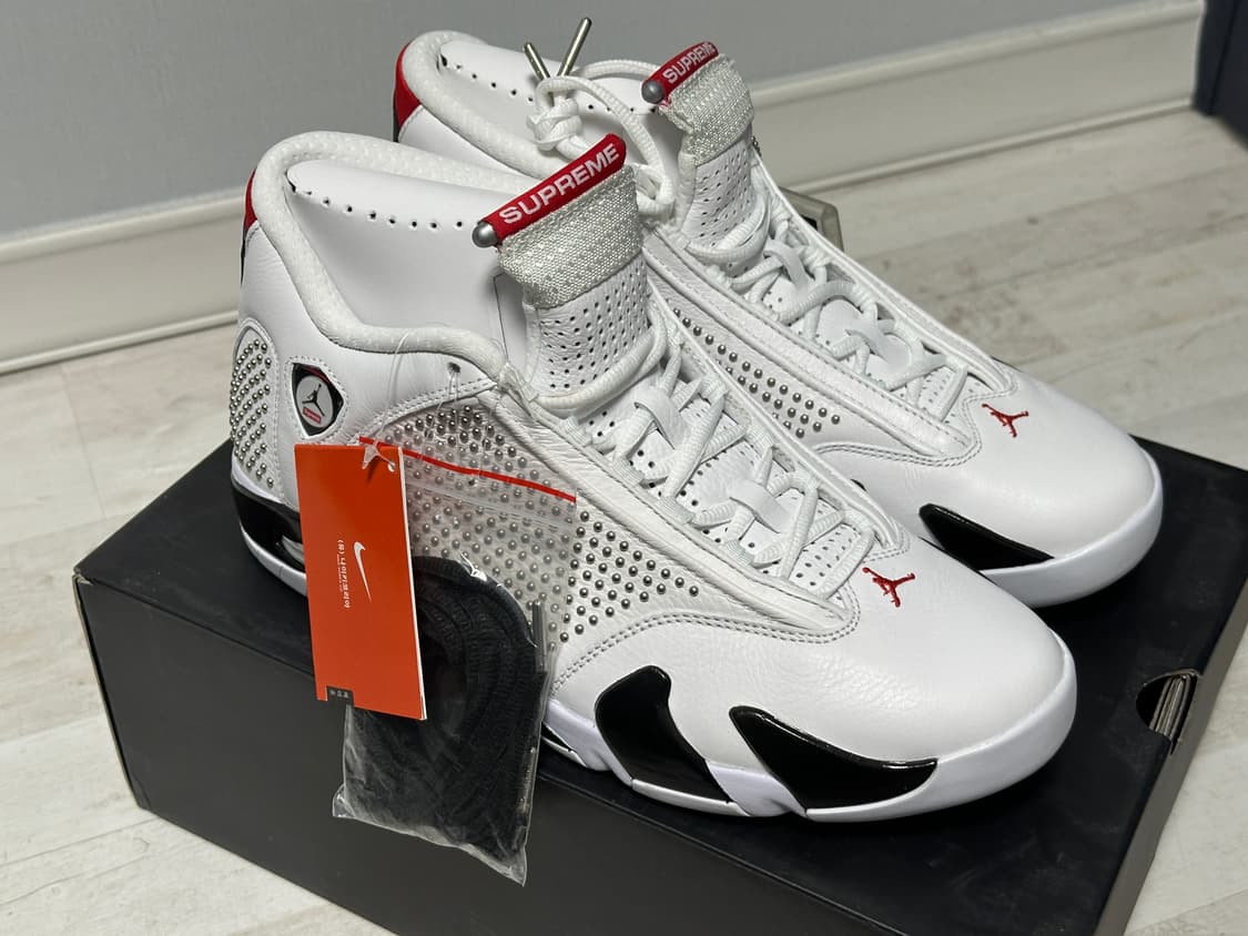 조던14 슈프림 285사이즈 새제품 상품이미지3