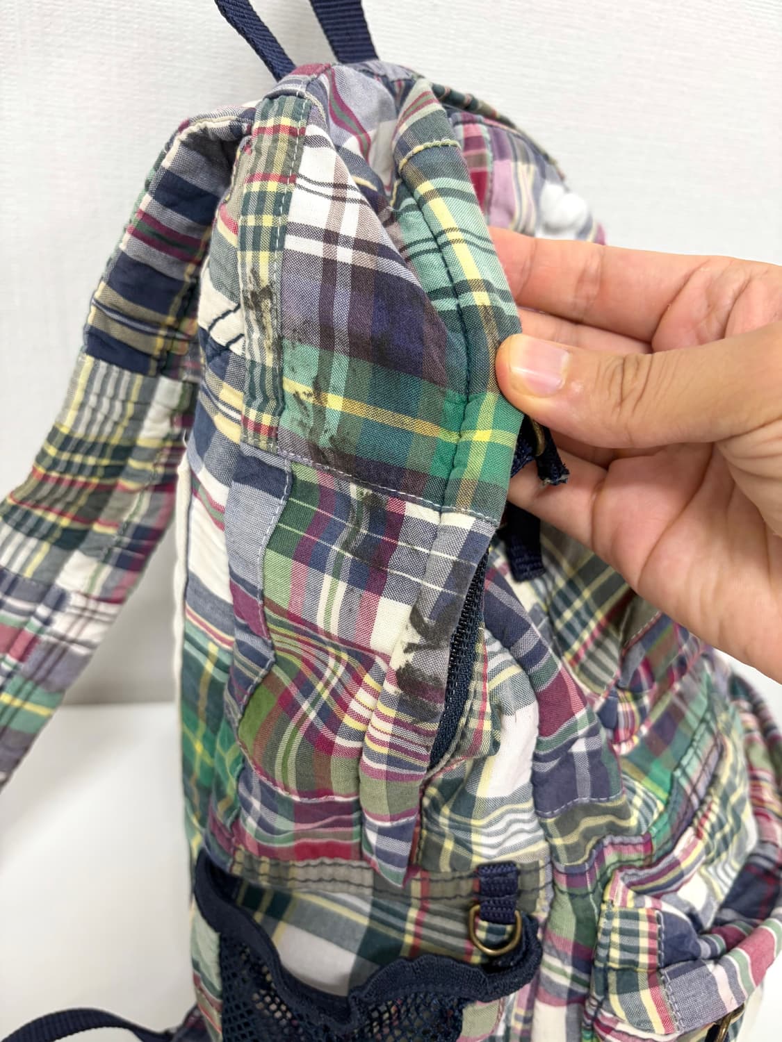 폴로 패치워크 백팩 상품이미지5