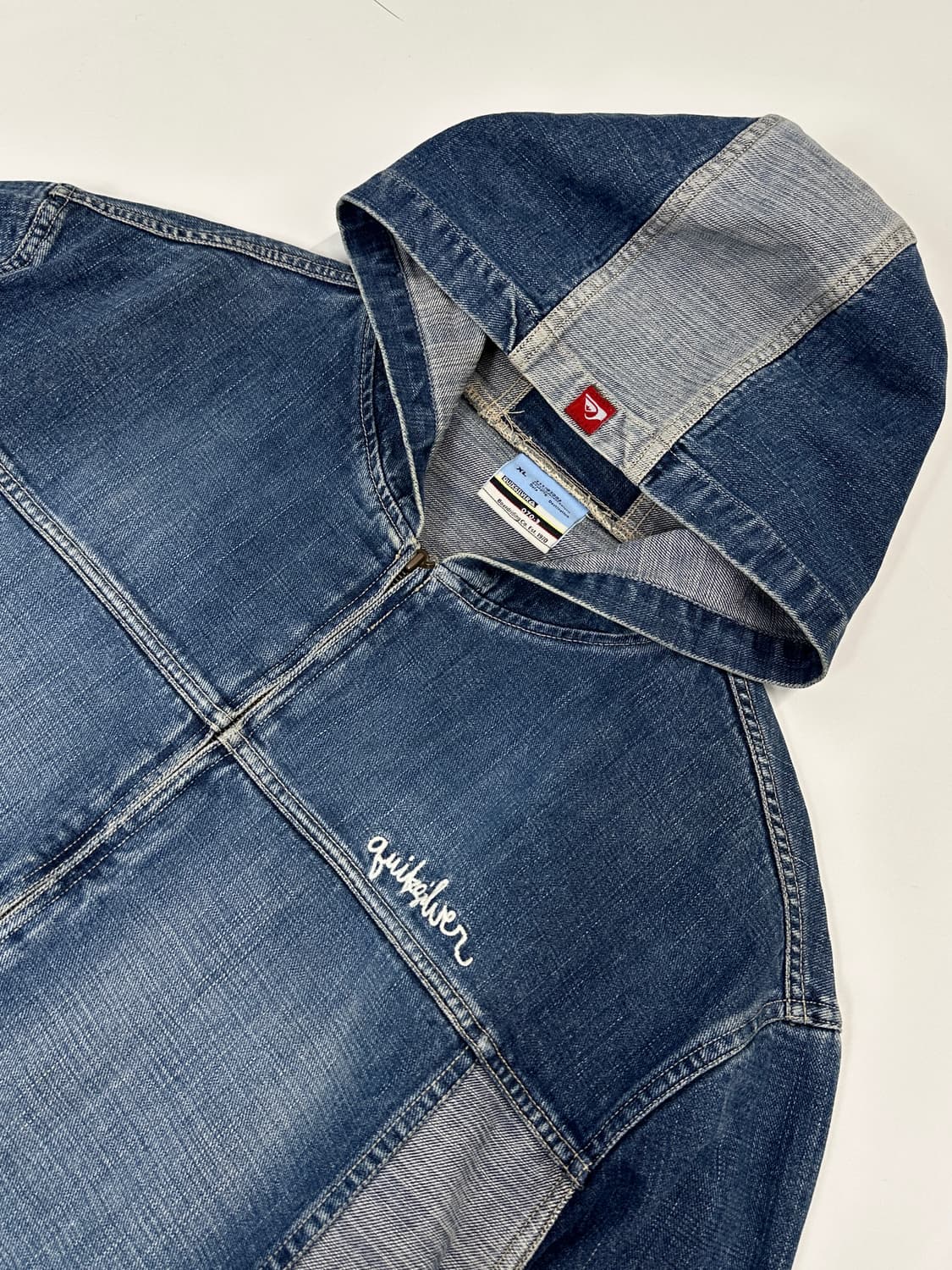 퀵실버 00‘s 후드 데님자켓 xl 상품이미지1