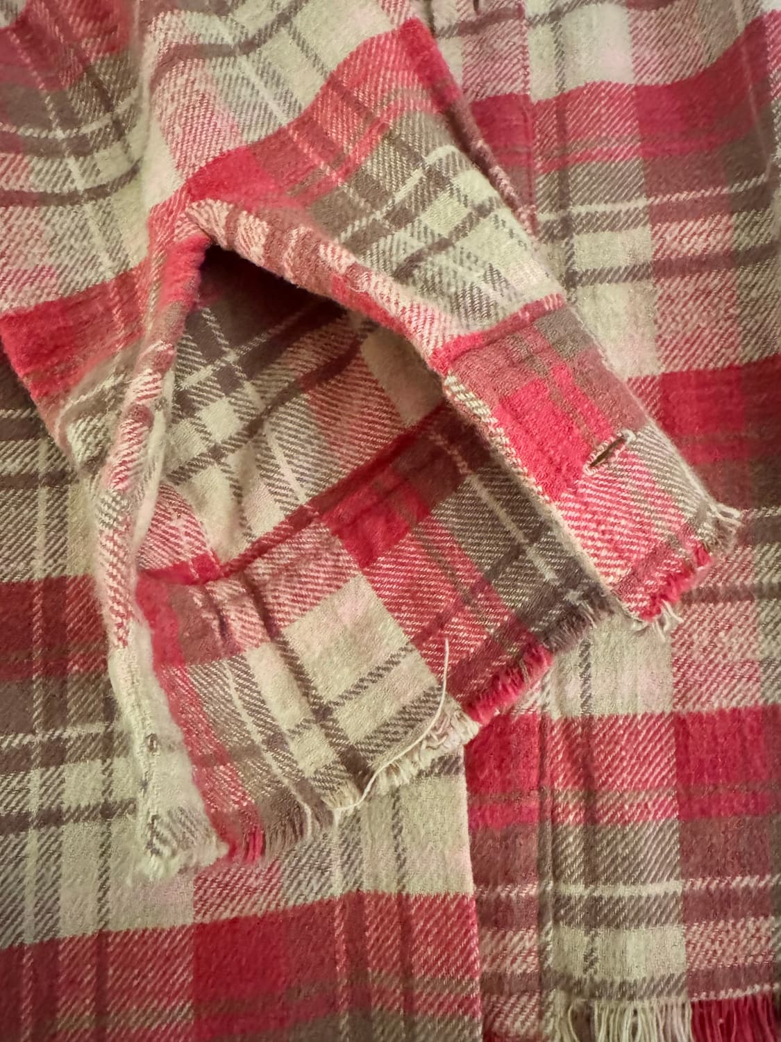 빈티지 체크셔츠 상품이미지2