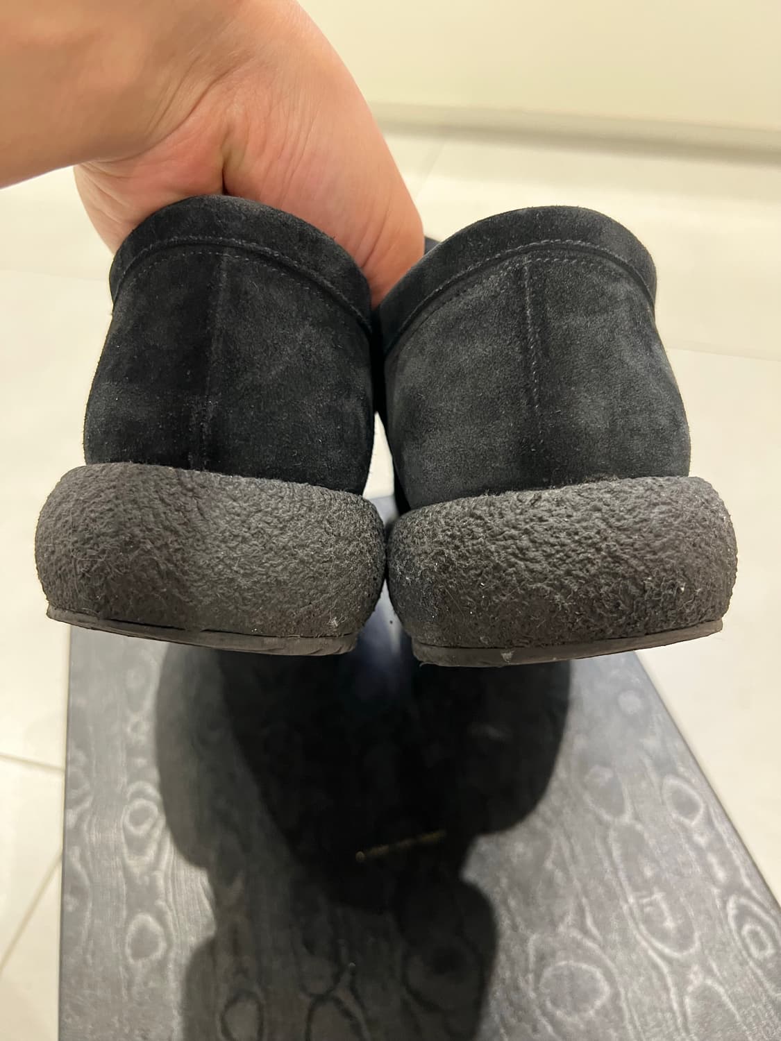 드리스 반 노튼 청키솔 더비 블랙 42 상품이미지4