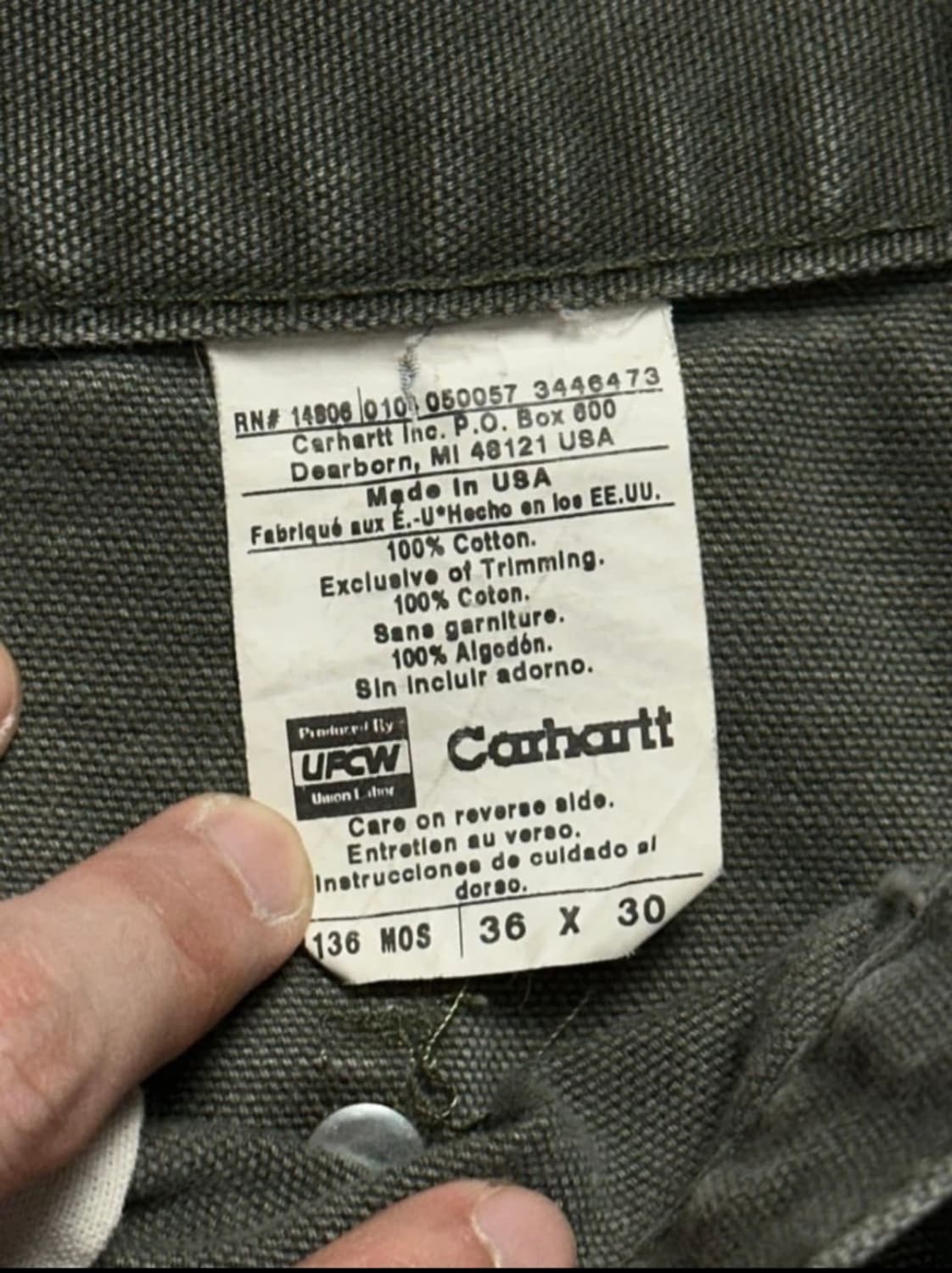 칼하트더블니 usa 상품이미지7