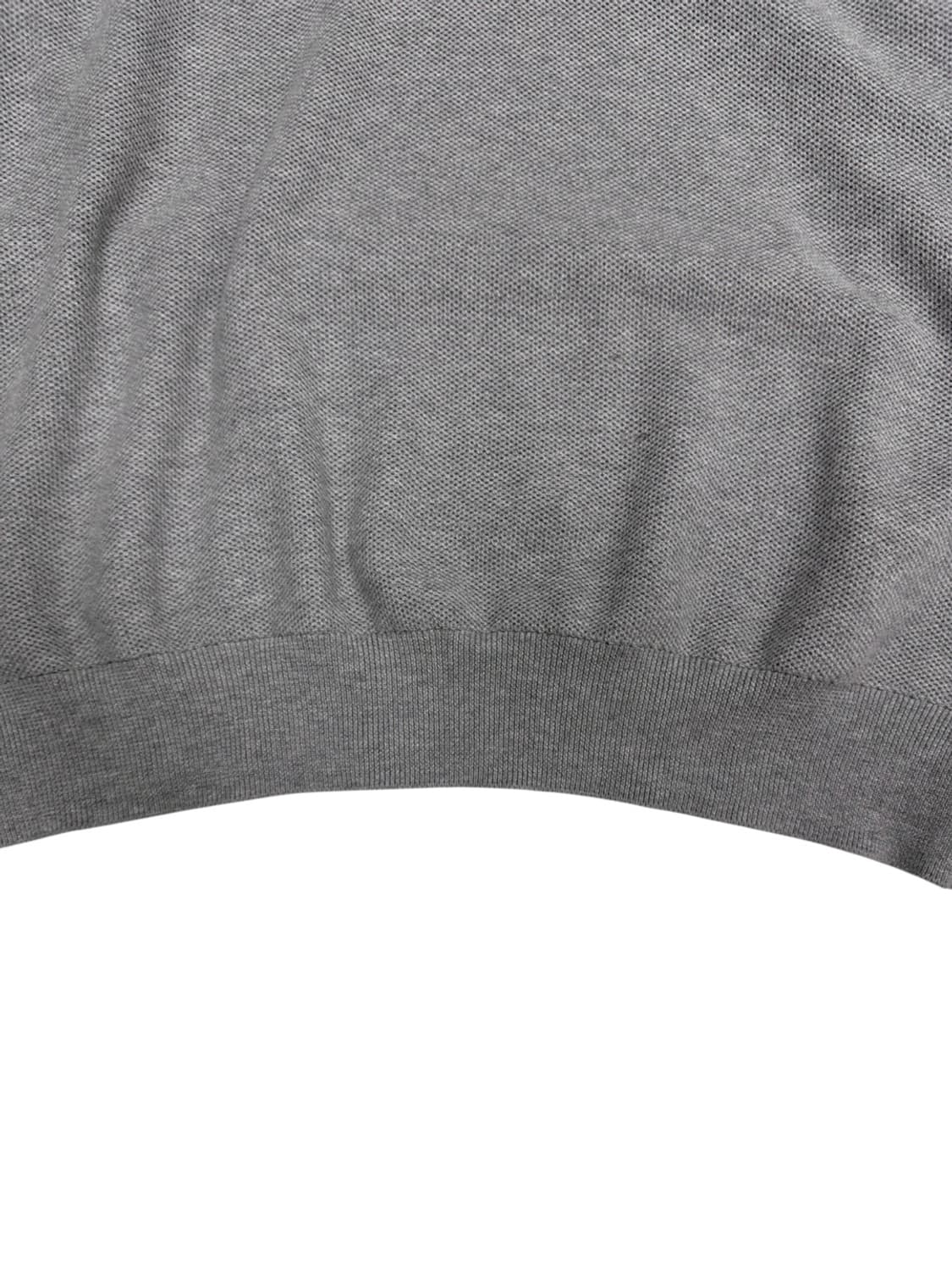 폴로 피마코튼 반집업 니트 웜그레이 (XL~2XL) 상품이미지5