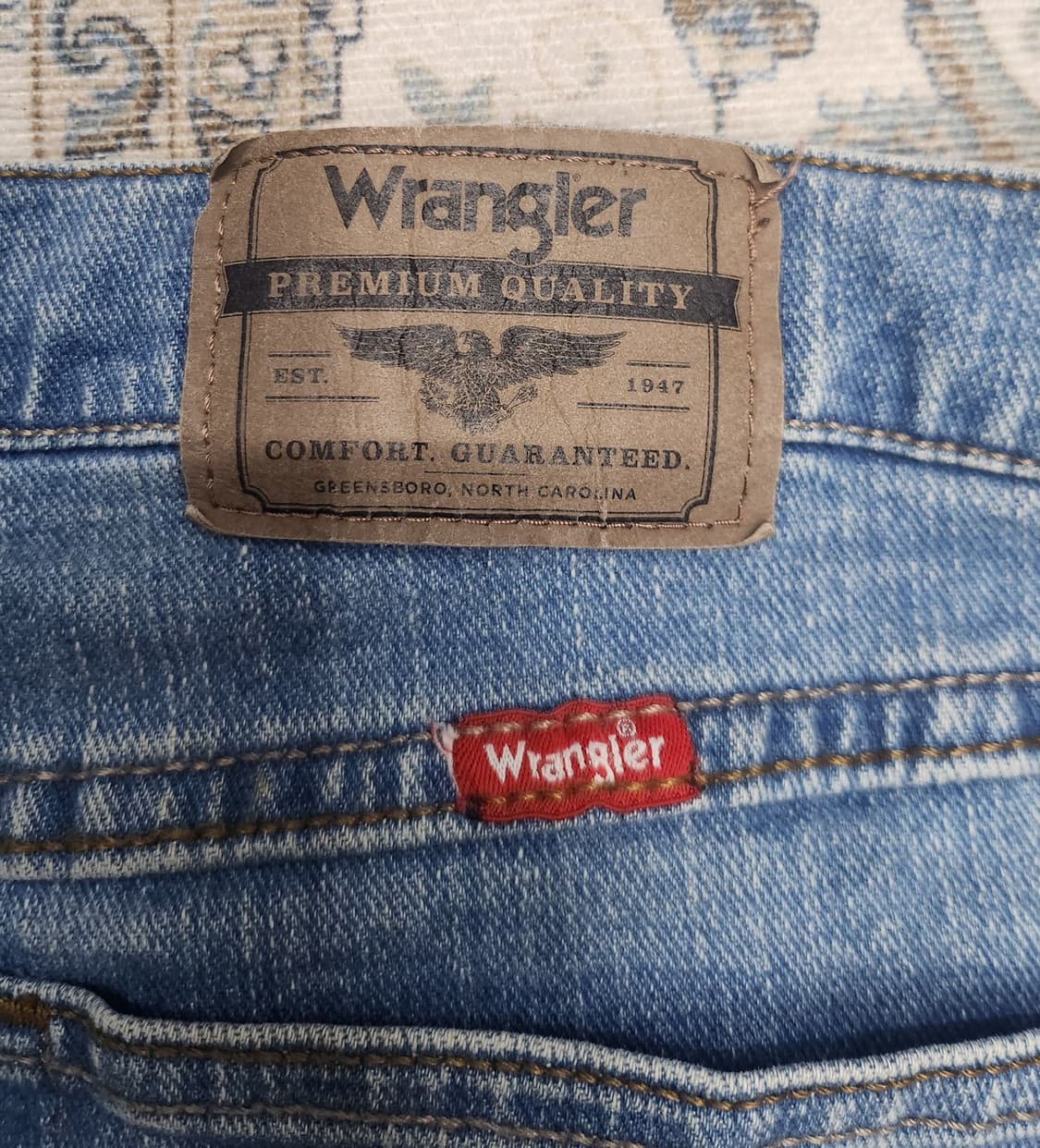 랭글러 연청 데님팬츠 32 상품이미지3