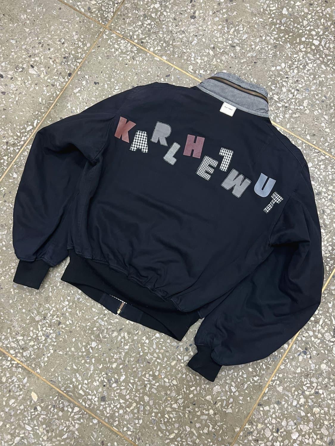 Karl Helmut Patch Bomber Jacket 상품이미지4