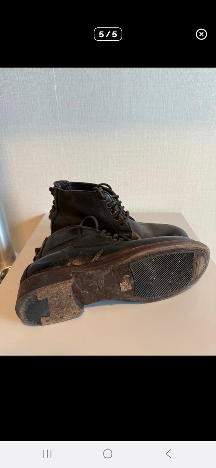 (마지막특가) 돌체앤가바나 가죽부츠 IT6 (250) 상품이미지5