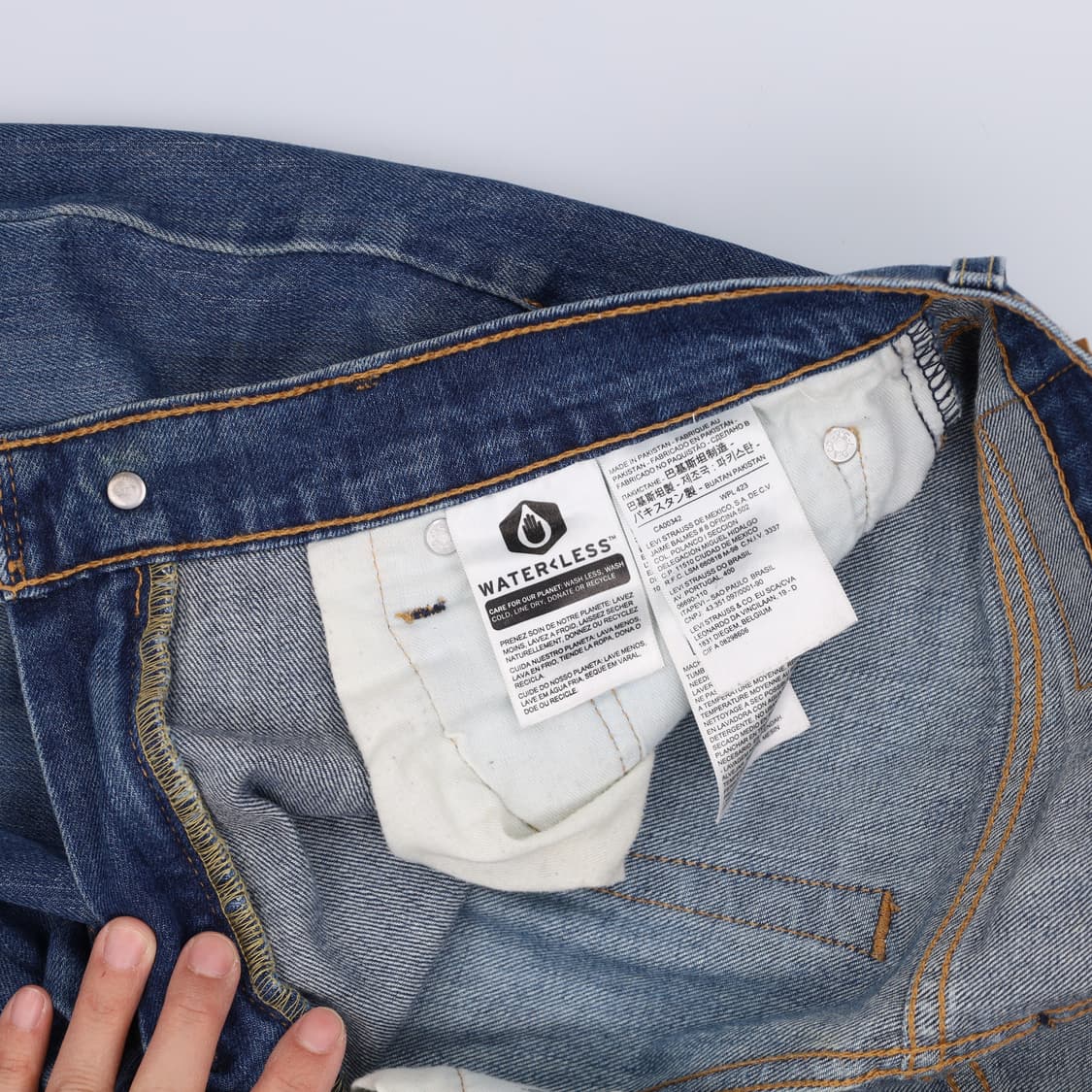 W31L32 리바이스 510 데님팬츠 0323H1 상품이미지5