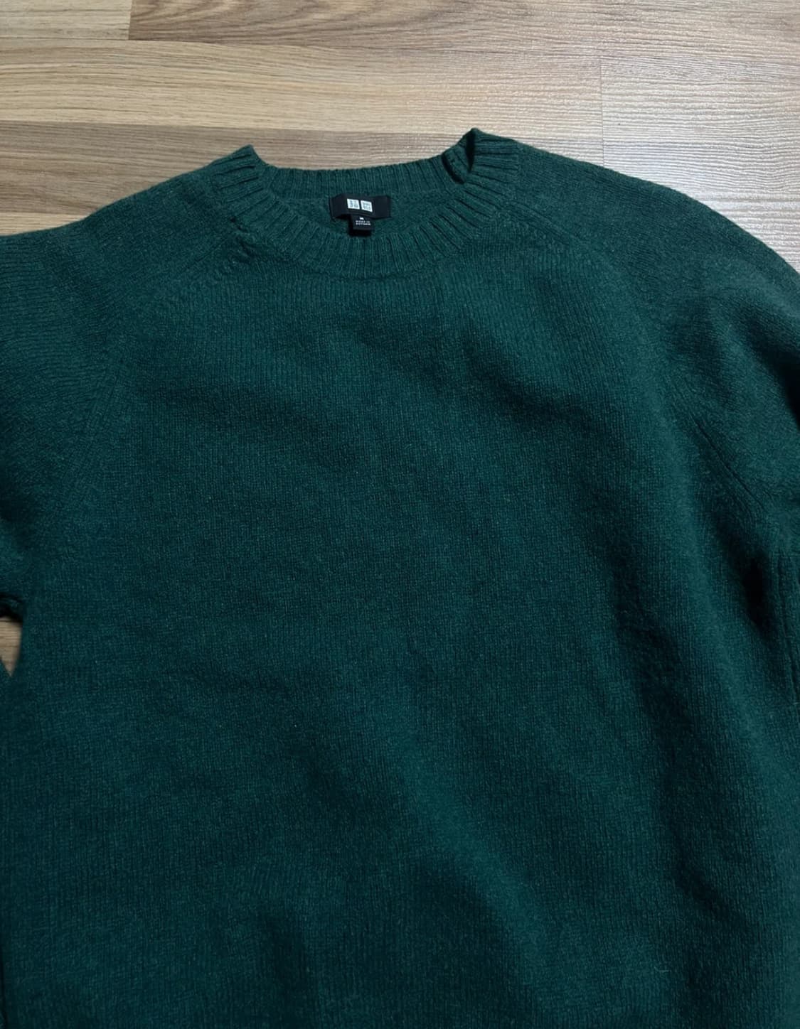 유니클로 램스울크루넥스웨터 상품이미지1