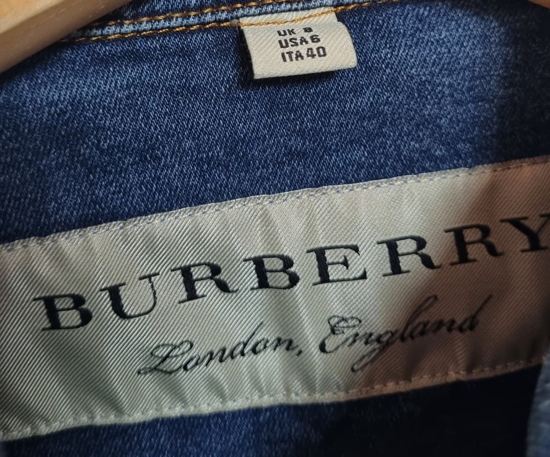 XS (44) 버버리 데님자켓 청자켓 상품이미지3