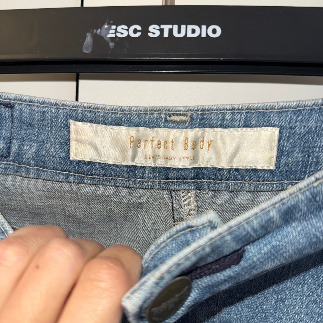 빈티지 일본 리바이스 레이디 M 미디 데님스커트 상품이미지3